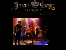 Tablet Screenshot of imperialcrowns.com